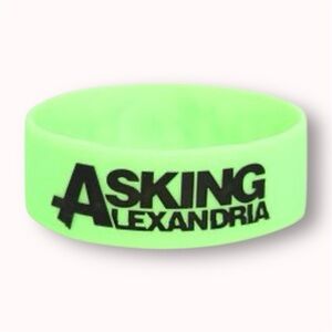 Asking Alexandria Rubber Silicone Bracelet